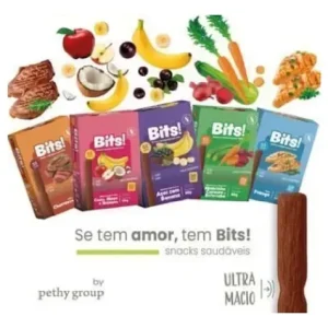 Petisco Churrasco Bits Pethy Group para Cães